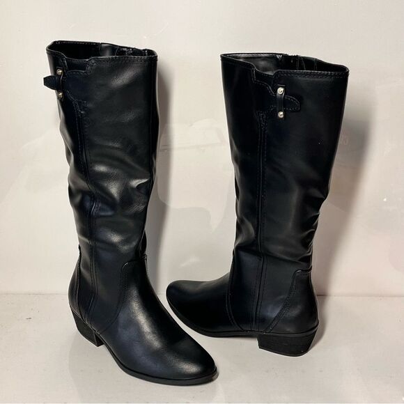 Dr. Scholl's Brilliance Faux Leather Tall Riding Boot - Picture 2 of 6